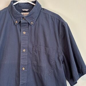 Carhartt Men's Large Button Down Short Sleeve Heritage Workwear Job Site